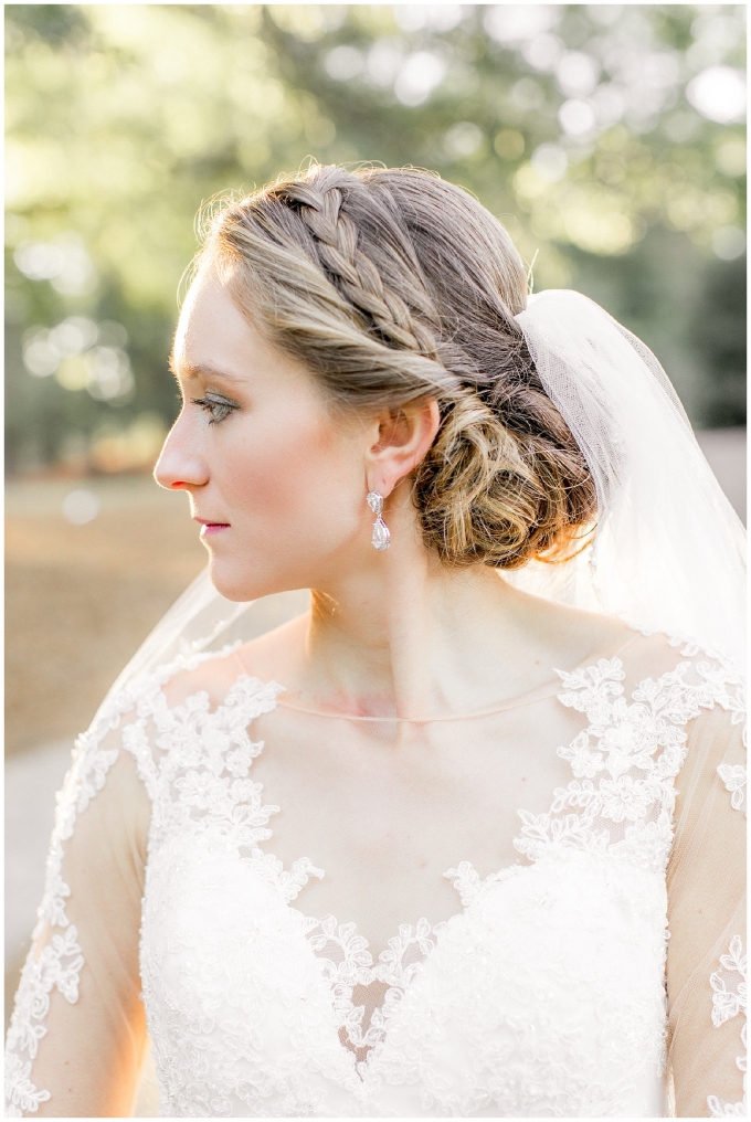 The oaks at salem bridal portrait session-apex nc- tiffany l johnson photography