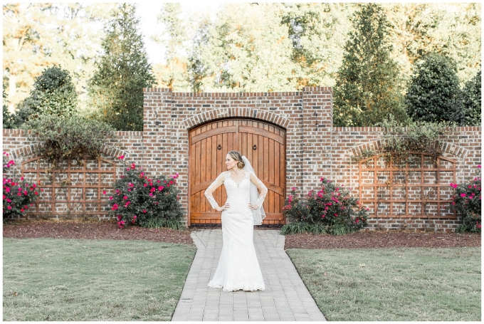 The oaks at salem bridal portrait session-apex nc- tiffany l johnson photography