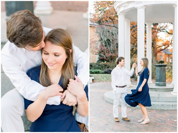 UNC Chapel hill engagement session - chapel hill wedding photographer - tiffany l johnson photography_0035.jpg