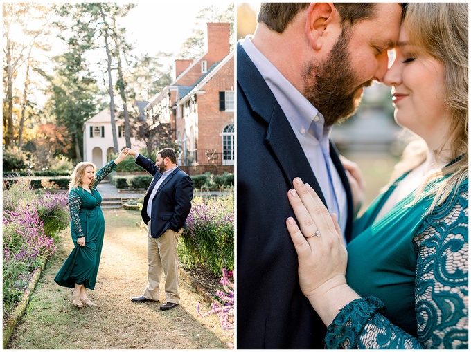 Weymouth Center Engagement Session - Pinehurst Wedding Photographer - Tiffany L Johnson Photography_0004.jpg