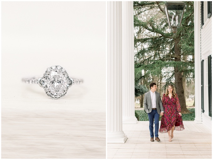 Rose Hill Estate Engagement Session - Tiffany L Johnson Photography