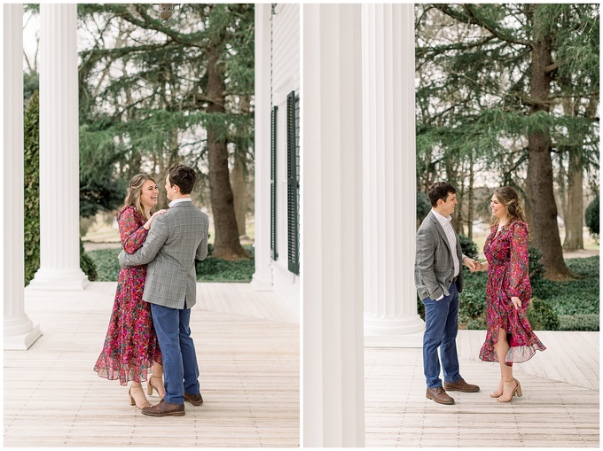 Rose Hill Estate Engagement Session - Tiffany L Johnson Photography