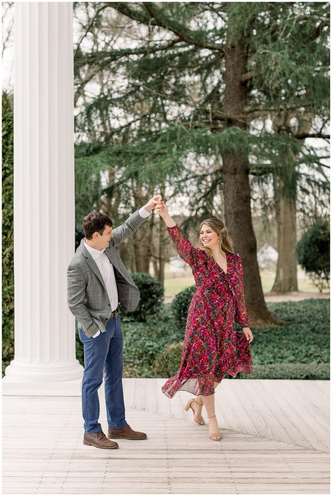 Rose Hill Estate Engagement Session - Tiffany L Johnson Photography