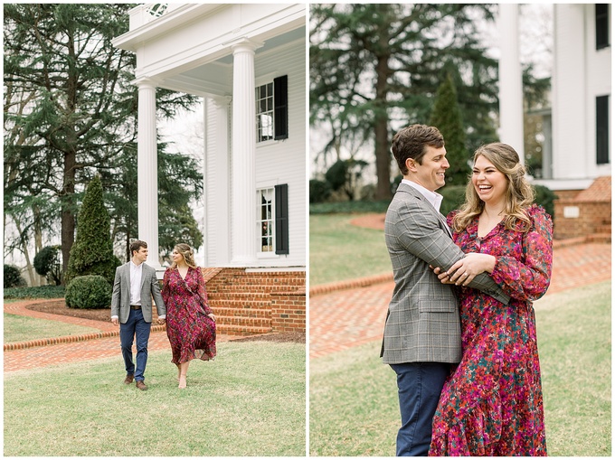 Rose Hill Estate Engagement Session - Tiffany L Johnson Photography