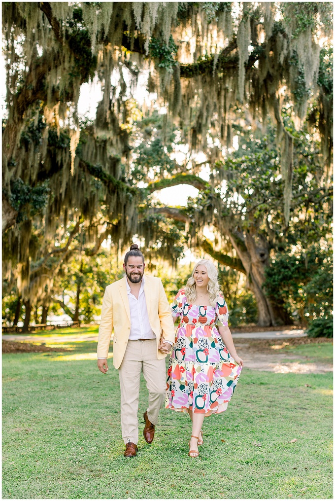 Airlie Gardens Engagement Session - Wrightsville Beach - Tiffany L Johnson Photography