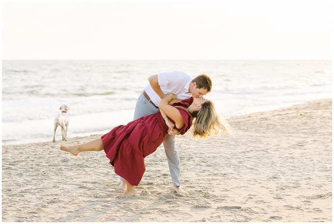 Oak Island Engagement Session - Tiffany L Johnson Photography