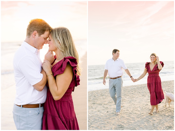 Oak Island Engagement Session - Tiffany L Johnson Photography