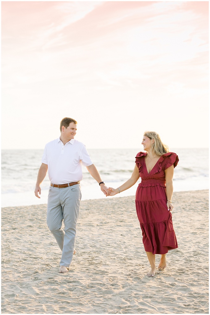 Oak Island Engagement Session - Tiffany L Johnson Photography