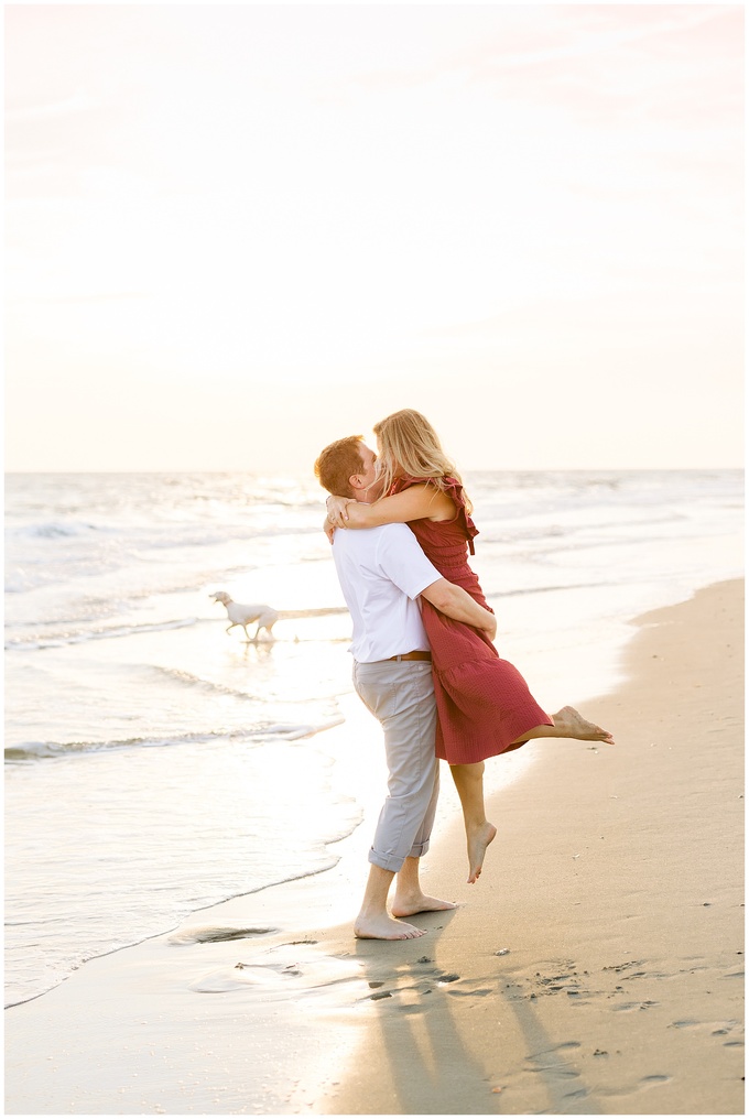 Oak Island Engagement Session - Tiffany L Johnson Photography