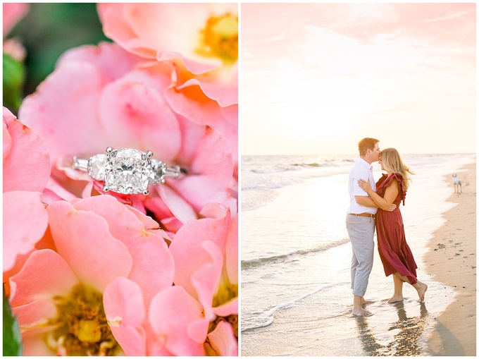 Oak Island Engagement Session - Tiffany L Johnson Photography