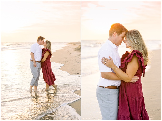 Oak Island Engagement Session - Tiffany L Johnson Photography