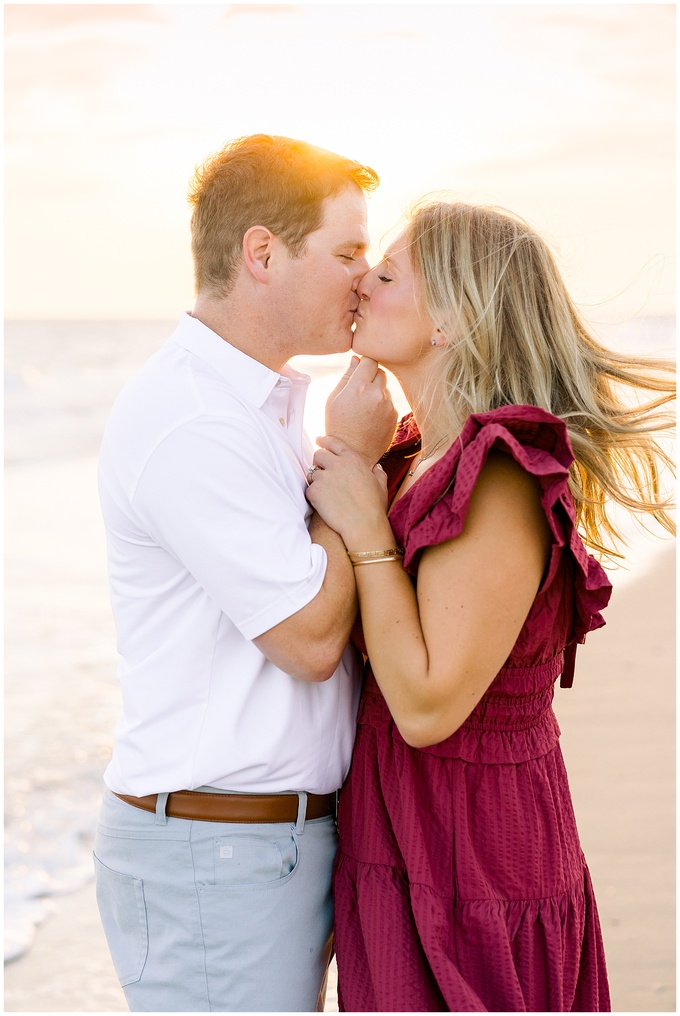 Oak Island Engagement Session - Tiffany L Johnson Photography