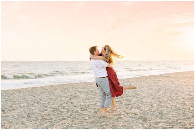 Oak Island Engagement Session - Tiffany L Johnson Photography