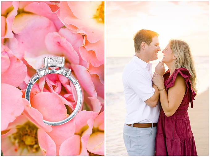 Oak Island Engagement Session - Tiffany L Johnson Photography