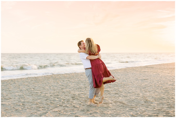 Oak Island Engagement Session - Tiffany L Johnson Photography