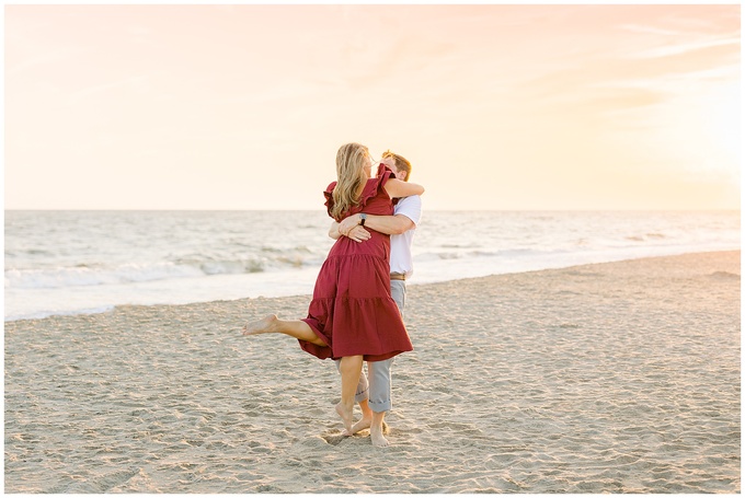 Oak Island Engagement Session - Tiffany L Johnson Photography